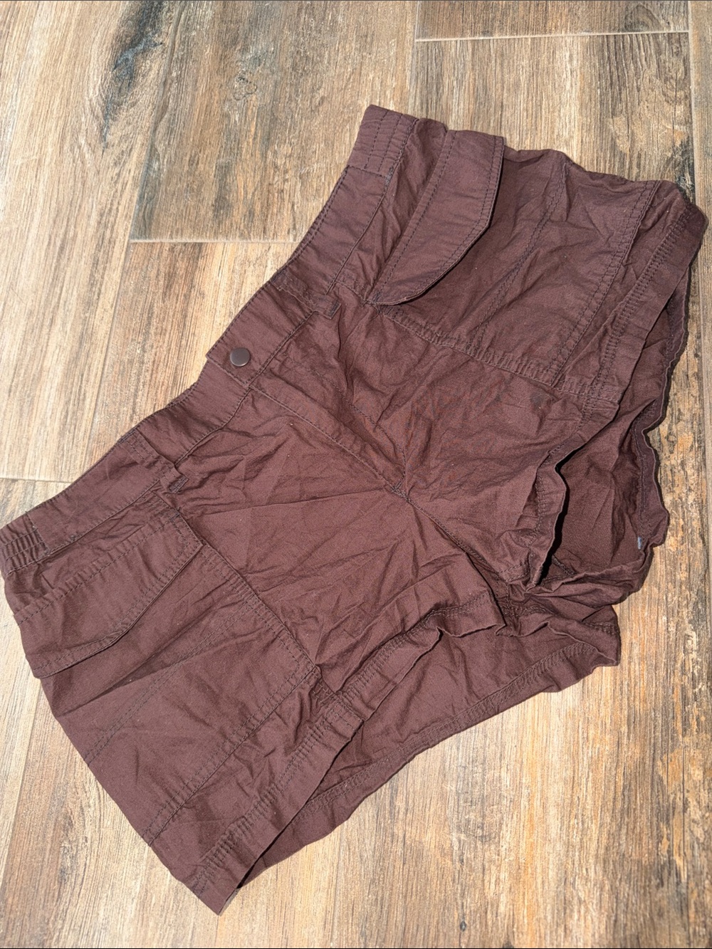 H&M Dark Brown Women's Cargo Shorts